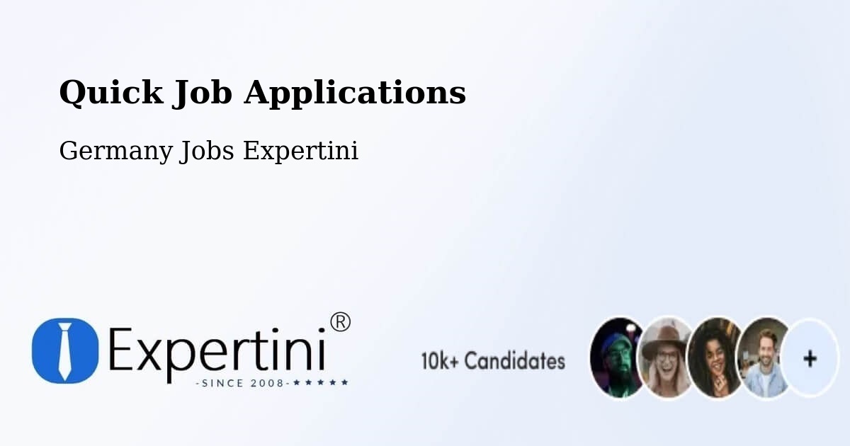 Quick Apply Feature – Bühlertann - Germany Jobs Expertini